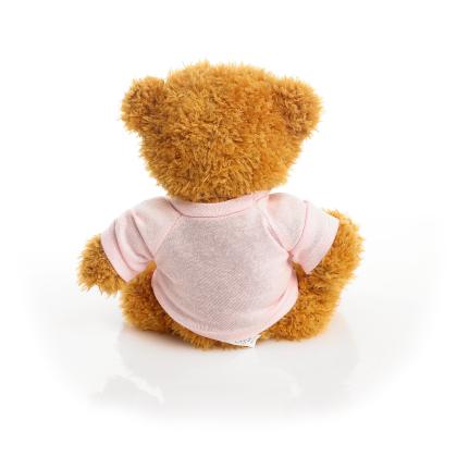 Printed Golden 18cm James bear - Baby Pink t-shirt