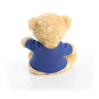 Printed 19cm Victoria bear - Royal Blue t-shirt