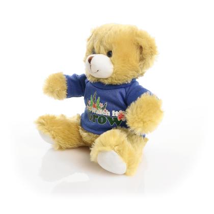Printed 20cm Elizabeth bear - Royal Blue t-shirt