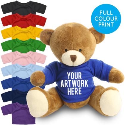 Printed 20cm Richard Bear - Royal Blue t-shirt Printed 20cm Richard Bear - Royal Blue t-shirt