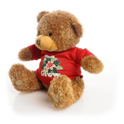 Printed Brown 22cm Edward bear - Red t-shirt Printed Brown 22cm Edward bear - Red t-shirt