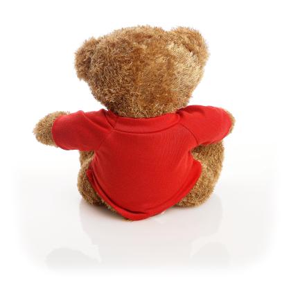 Printed Brown 22cm Edward bear - Red t-shirt Printed Brown 22cm Edward bear - Red t-shirt
