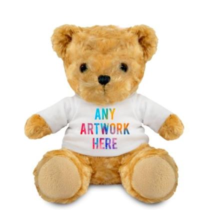 Printed 16cm Victoria Bear