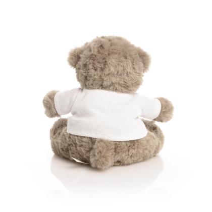 Printed ECO 17cm Mocha Catherine Bear