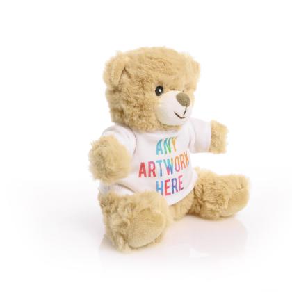 Printed ECO 17cm Honey Catherine Bear