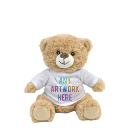 Printed ECO 17cm Honey Catherine Bear