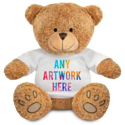 Printed Brown 22cm Edward Bear