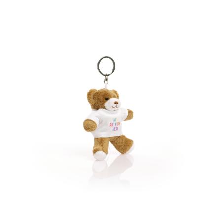 Printed 9cm George Key Ring Bear
