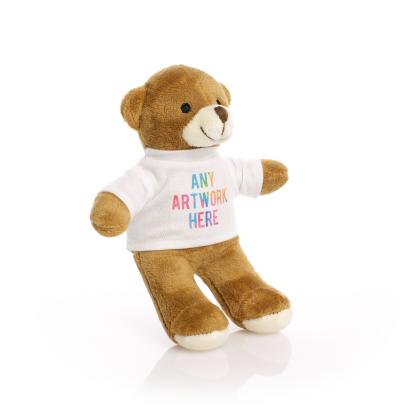 Printed Brown 14cm Henry bear