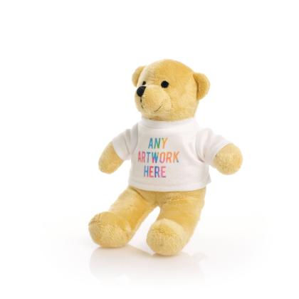 Printed Light Brown 14cm Henry bear