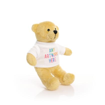Printed Light Brown 14cm Henry bear