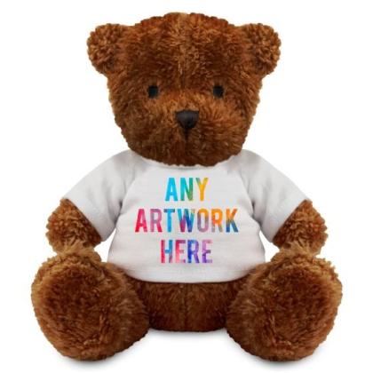 Printed Brown 18cm James Bear Printed Brown 18cm James Bear