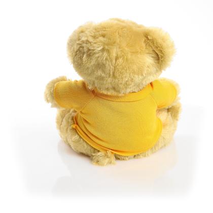 Printed 25cm Elizabeth bear - Yellow t-shirt Printed 25cm Elizabeth bear - Yellow t-shirt