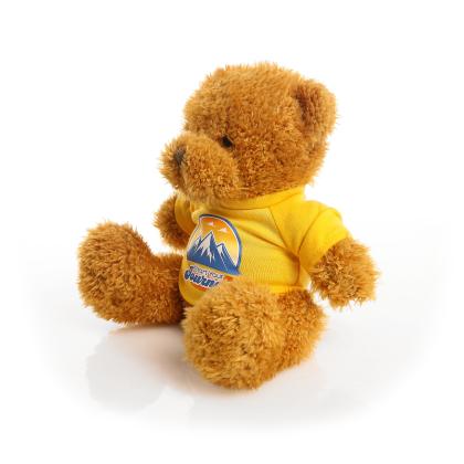 Printed Golden 18cm James bear - Yellow t-shirt