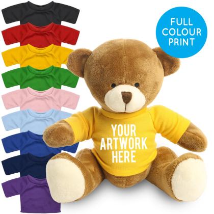 Printed 20cm Richard Bear - Yellow t-shirt Printed 20cm Richard Bear - Yellow t-shirt