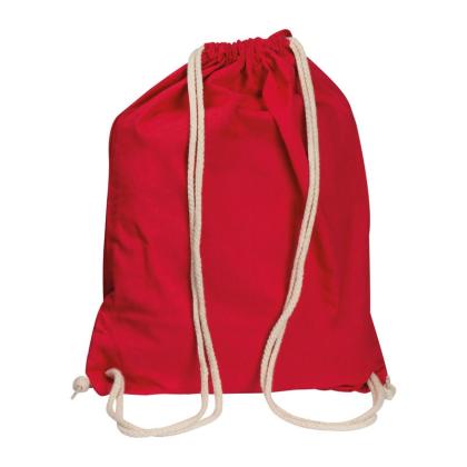 Cotton Drawstring Gym Bag Carlsbad 140 g/m&sup2;