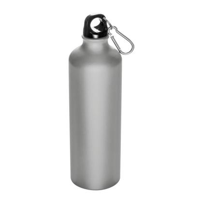 Metal Drinking Bottle with Carabiner Brno 800 ml