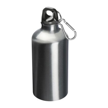 Metal Drinking Bottle with Carabiner Kielce 500 ml