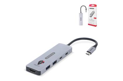 Sitecom CN-5502 5 in 1 USB-C Power Delivery Multiport Adapter