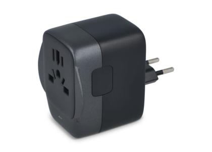 PowerPro Travel Adapter Made of Recycled Plastic