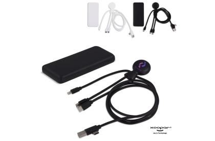 3199 | Xoopar Mr. Bio Powerbank and Cable pack 7000mAh 3199 | Xoopar Mr. Bio Powerbank and Cable pack 7000mAh