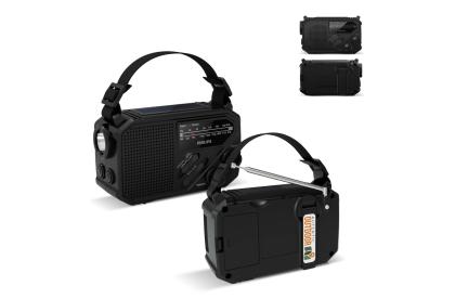 Philips TAR1609 Emergency Radio with Analog FM/AM Tuner and Flashlight