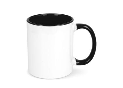 Mug subli Oslo colored inside & handle 300ml