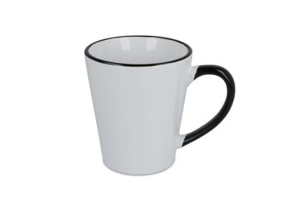 Mug subli Melbourne colored edge & handle 300ml