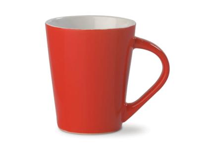 Bright red 'Nice' mug 270ml