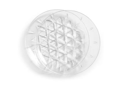 Sagaform Acryl picnic big plate set of 2 Ø26cm