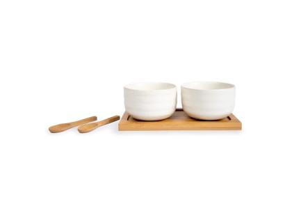 Sagaform Ellen Bowl Set With Spoons 170ml