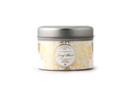 Victorian Sense Tinbox Juicy Peach scented candle