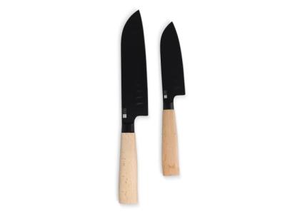 InSideOut Santoku 2pc knife set Ravn