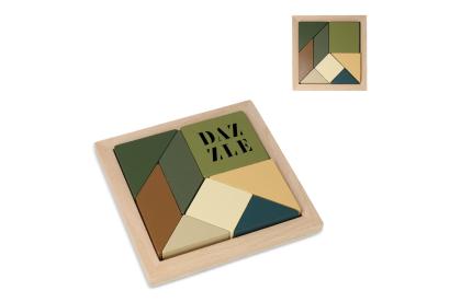 InSideOut Wooden Tangram think IQ puzzle