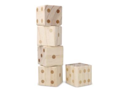 InSide Out Giant Wooden Dice Game