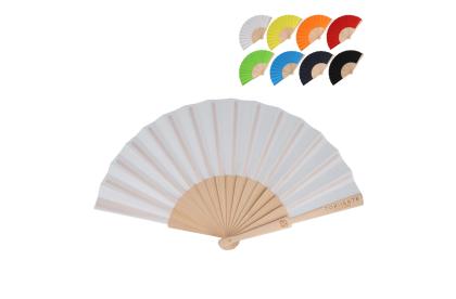 Hand fan wood & R-PET Hand fan wood & R-PET