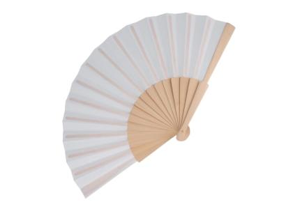 Hand fan wood & R-PET Hand fan wood & R-PET