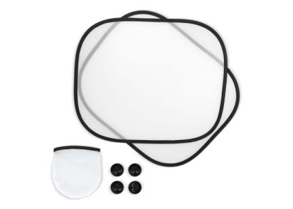 Car window sunshade, set of 2 with pouch sublimation