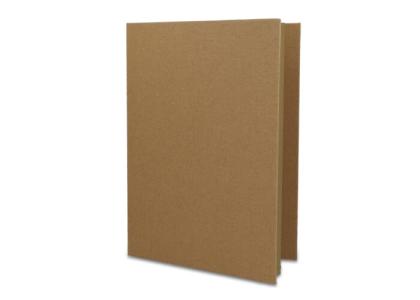 Recycled paper tri-fold stationary set