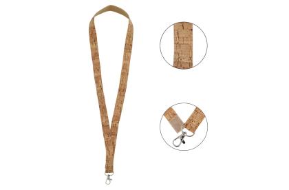 Cork lanyard