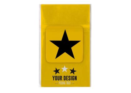 Microfiber sticky cloth with antibacterial treatment 35x35mm