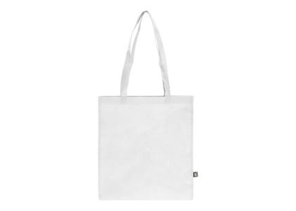 R-PET Carry bag non-woven long handles 38 x 42cm 75g/m²
