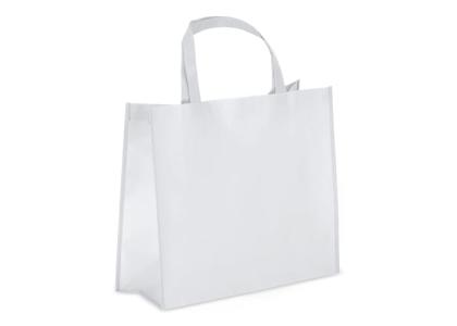 R-PET Carry bag laminated non-woven 40 x 16 x 35cm 105g/m²