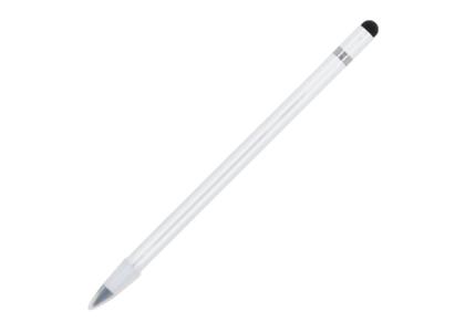 Long-life aluminum pencil with eraser