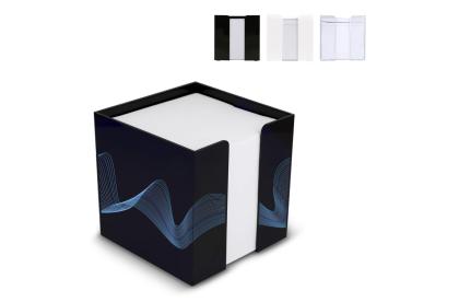 Paper pad 10x10x10cm in cube box