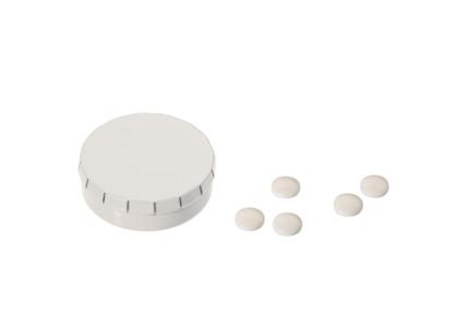 Mini click tin peppermint box