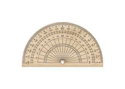 Bamboo protractor