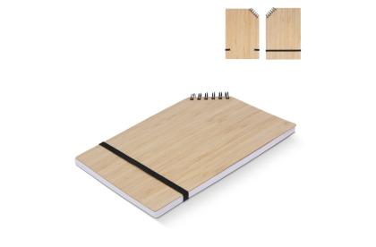Notebook bamboo corner band A5