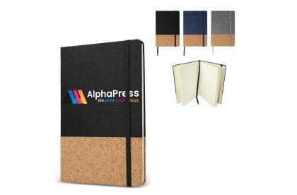 Notebook R-PET & cork A5