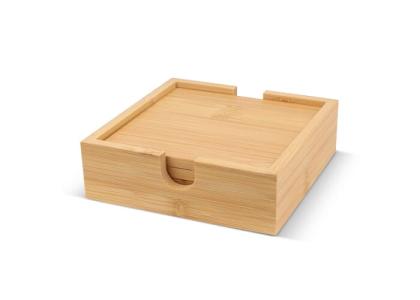 Bamboo Coaster Set (4 pcs)